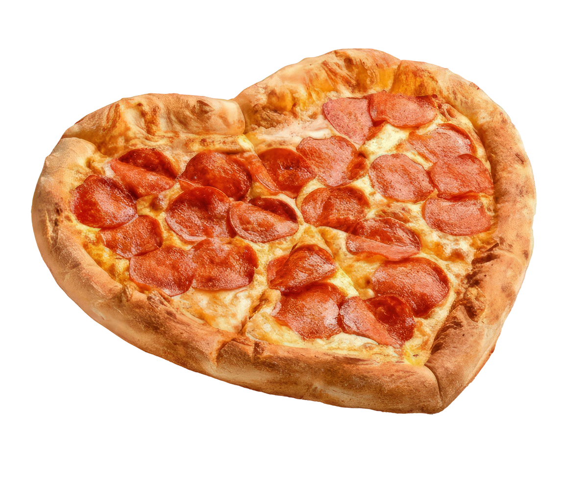Пицца Pizza Heart в форме сердца